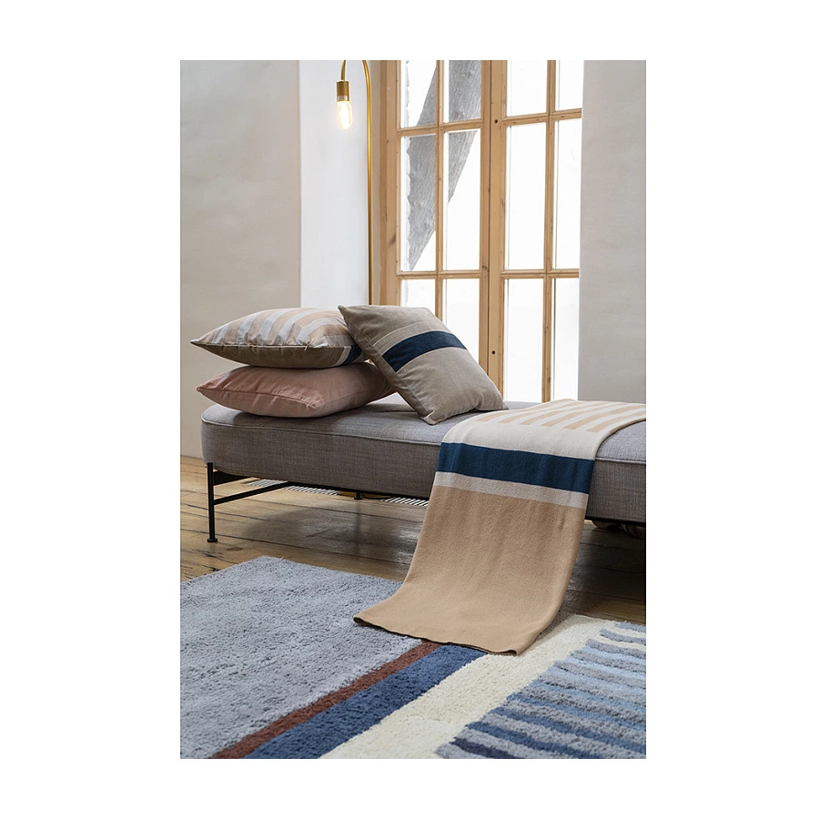 Плед Tkano Terra Tulip garden 130х180 см, 100% хлопок, мультиколор