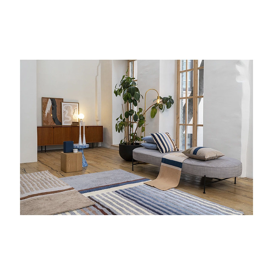 Плед Tkano Terra Tulip garden 130х180 см, 100% хлопок, мультиколор