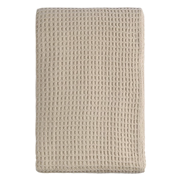Плед Tkano Essential 130х180 см, 100% шерсть, бежевый