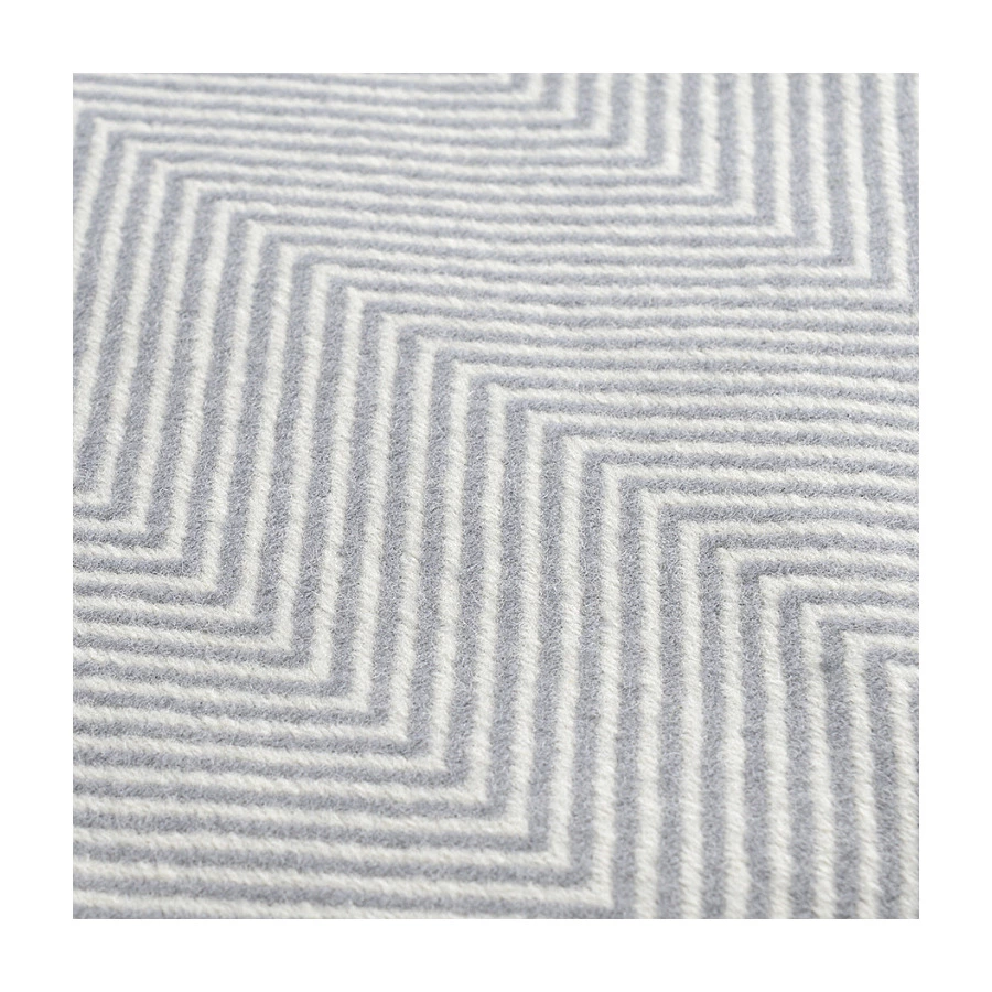 Плед Tkano Essential 130х180 см, 100% шерсть мериноса, серый