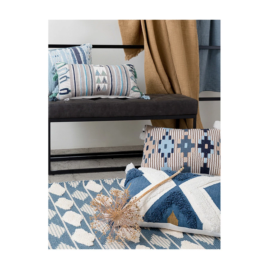 Подушка декоративная Tkano Ethnic 40х60 см, 100% хлопок, 100% полиэстер, мультиколор