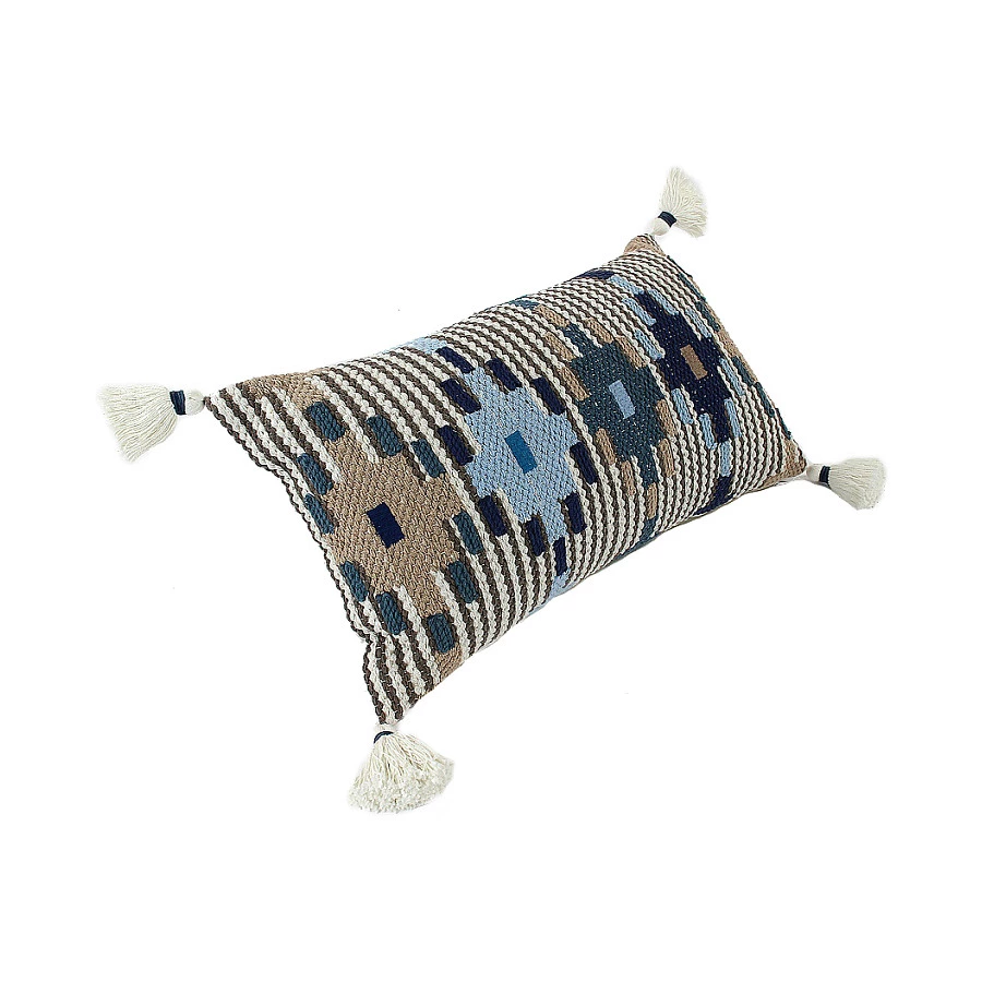 Подушка декоративная Tkano Ethnic 40х60 см, 100% хлопок, 100% полиэстер, мультиколор