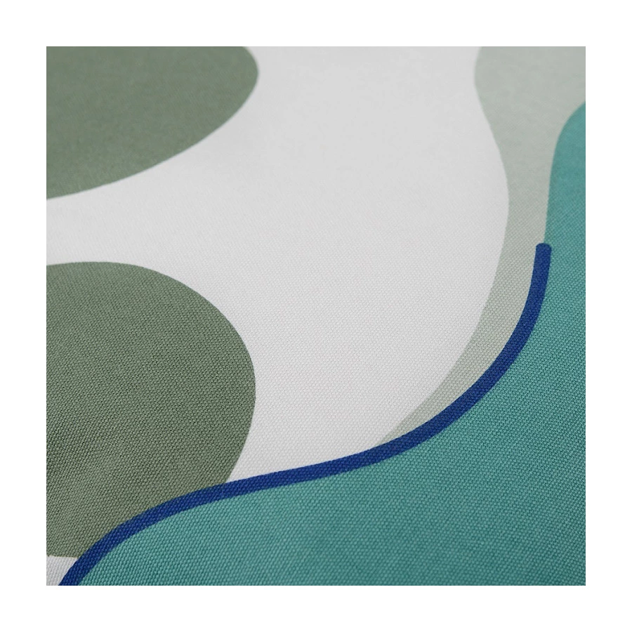 Подушка декоративная Tkano Freak Fruit 45х45 см, 100% хлопок, 100% полиэстер, мятная