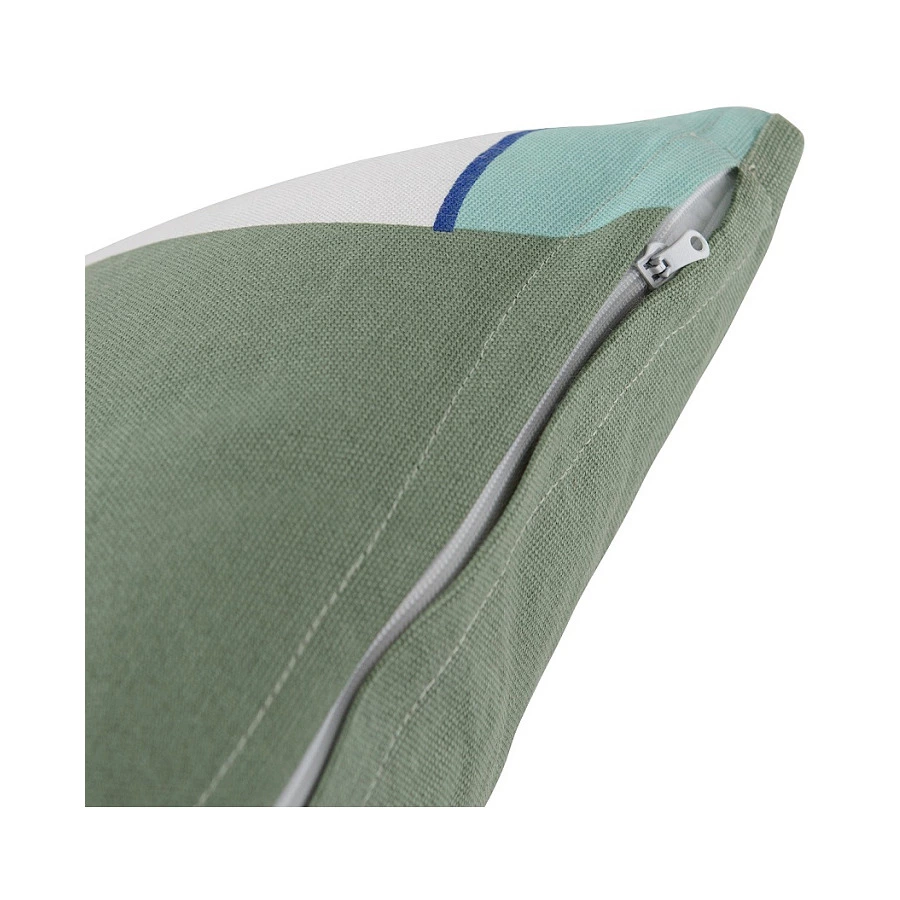 Подушка декоративная Tkano Freak Fruit 45х45 см, 100% хлопок, 100% полиэстер, мятная