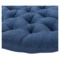 Подушка на стул Tkano Essential 40х40x4 см, 100% стираный лен, синяя
