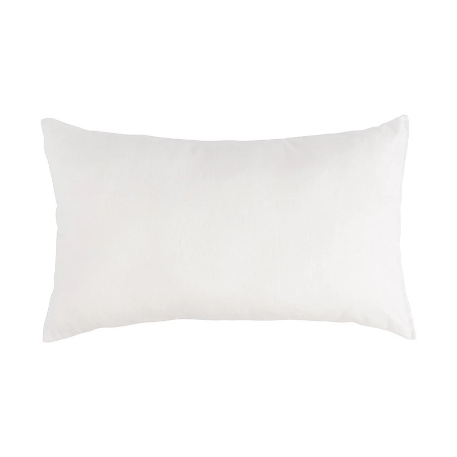 Подушка Tkano, 30х50см, 100% хлопок, 100% полиэстер, белая