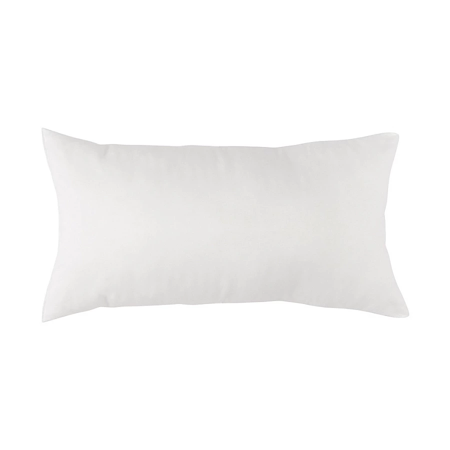 Подушка Tkano, 30х60см, 100% хлопок, 100% полиэстер, белая