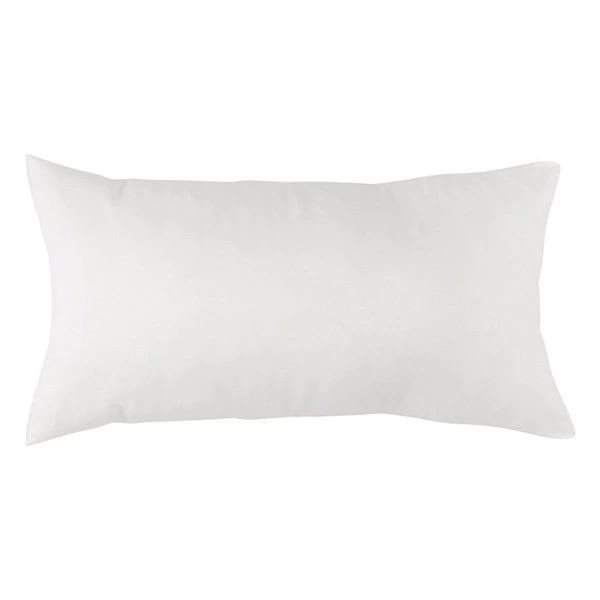 Подушка Tkano, 30х60см, 100% хлопок, 100% полиэстер, белая