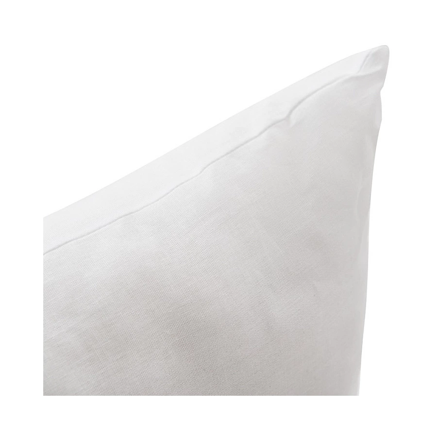 Подушка Tkano, 40х60 см, 100% хлопок, 100% полиэстер, белая