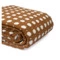 Покрывало Tkano Essential Polka dots, 180х250 см, 100% хлопок, коричневое