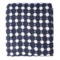 Покрывало Tkano Essentia Polka dotsl, 180х250 см, 100% хлопок, синее