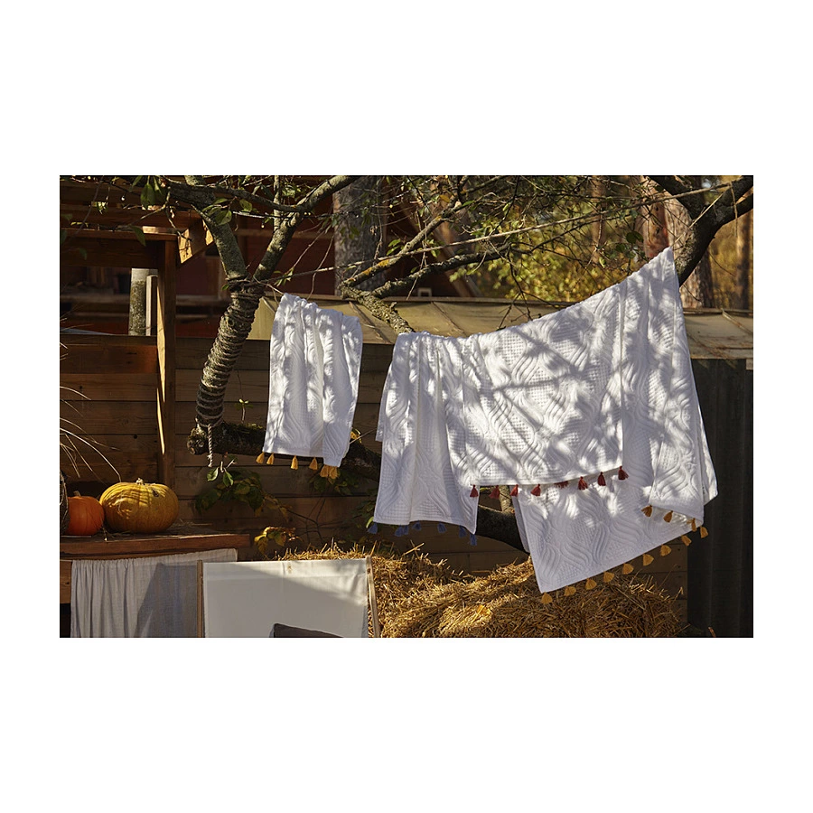 Полотенце банное Tkano Essential 70х140 см, 100% хлопок, белое