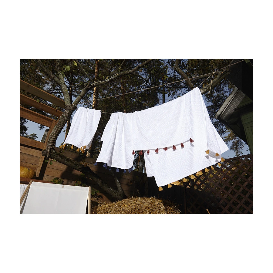 Полотенце банное Tkano Essential 70х140 см, 100% хлопок, белое