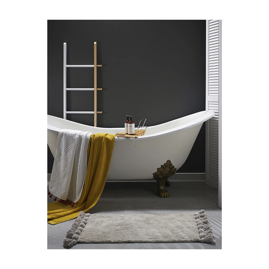 Полотенце банное Tkano Essential 70х140 см, 100% хлопок, белое