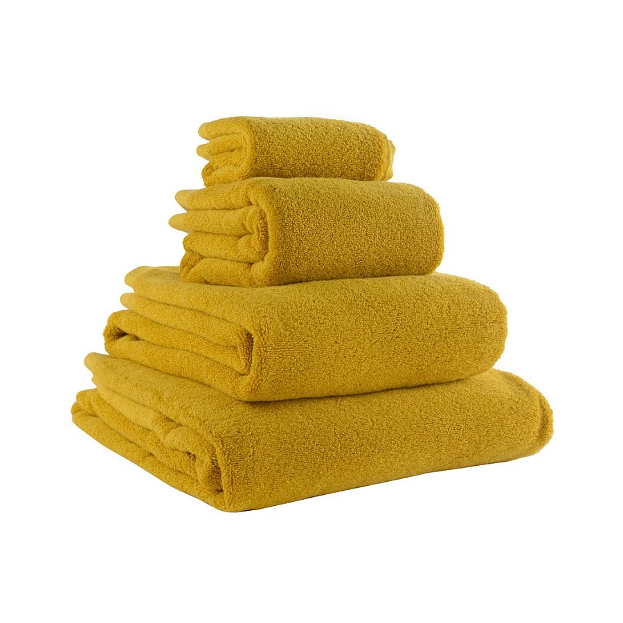 Полотенце банное Tkano Essential 70х140 см, 100% хлопок, горчичное