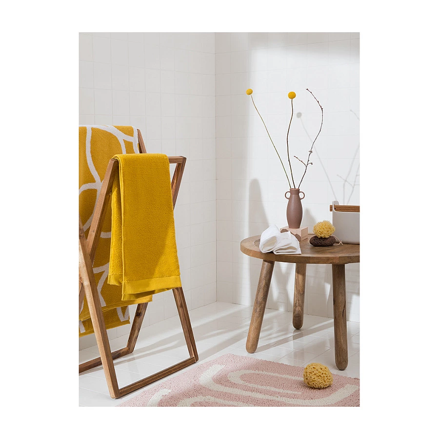 Полотенце банное Tkano Essential 70х140 см, 100% хлопок, горчичное