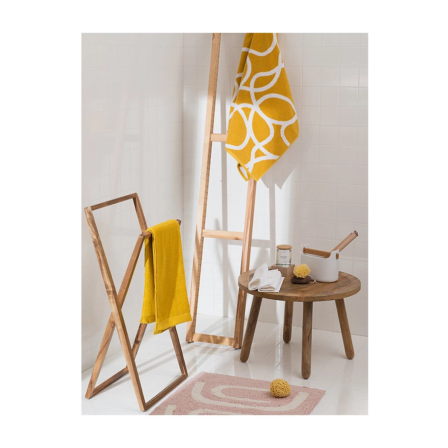 Полотенце банное Tkano Essential 70х140 см, 100% хлопок, горчичное