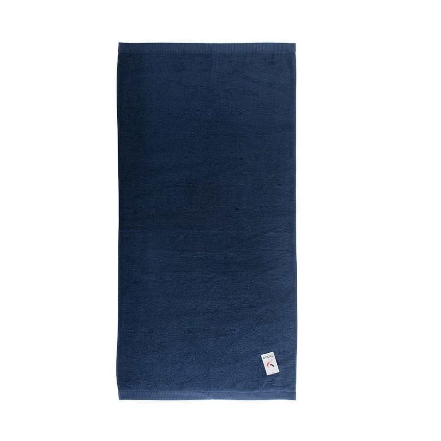 Полотенце банное Tkano Essential 70х140 см, 100% хлопок, синее
