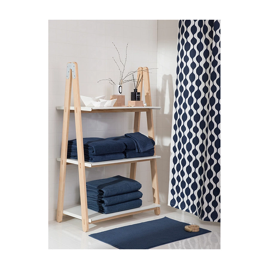 Полотенце банное Tkano Essential 70х140 см, 100% хлопок, синее