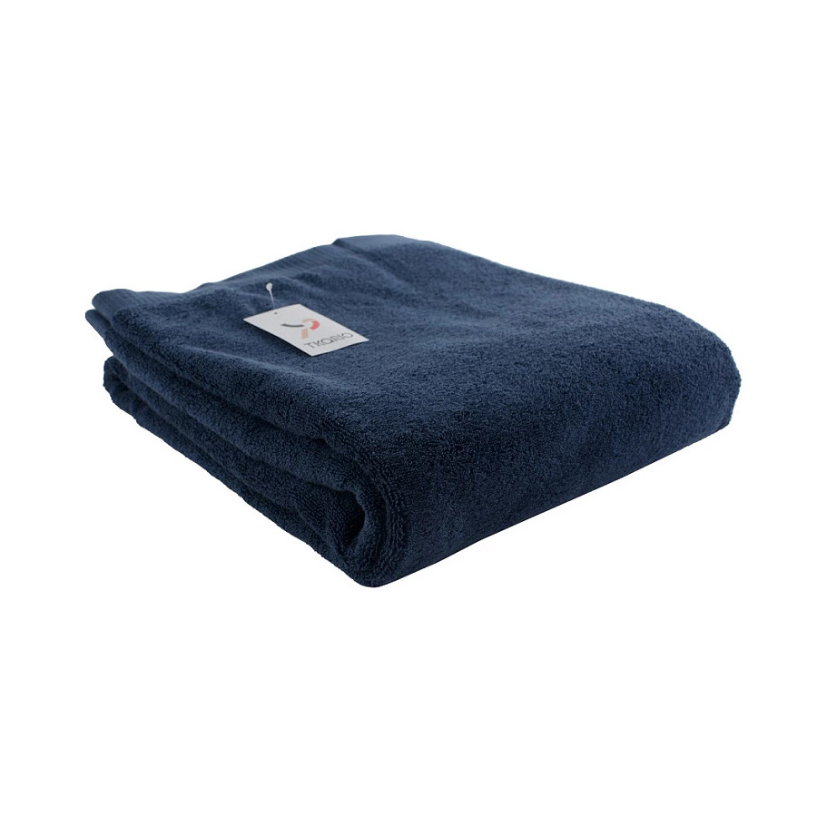 Полотенце банное Tkano Essential 70х140 см, 100% хлопок, синее