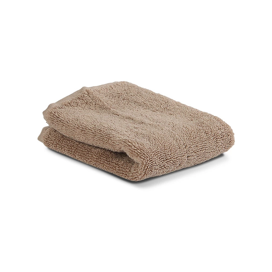 Полотенце для лица Tkano Essential 30х30 см, 100% хлопок, коричневое