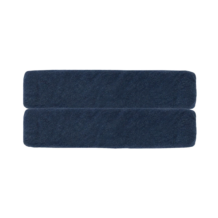 Простыня на резинке Tkano Essential 160х200х30 см, 100% хлопок, темно-синяя