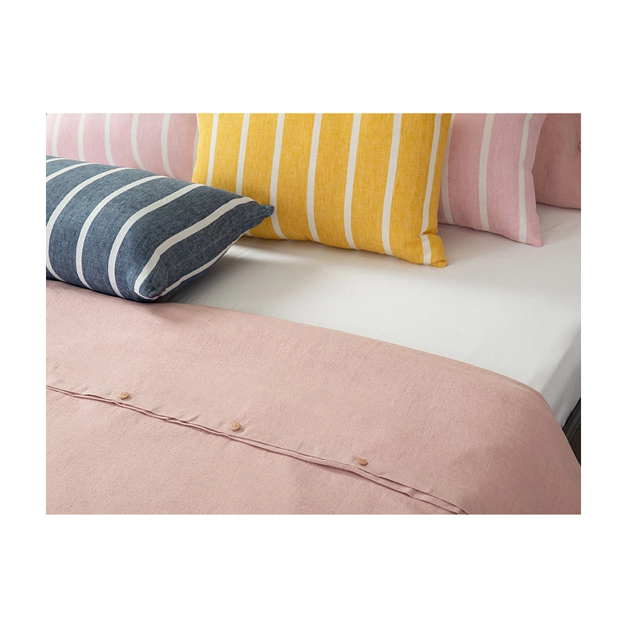 Чехол для подушки Tkano Essential 45х45 см, 100% лен, цвета пыльной розы