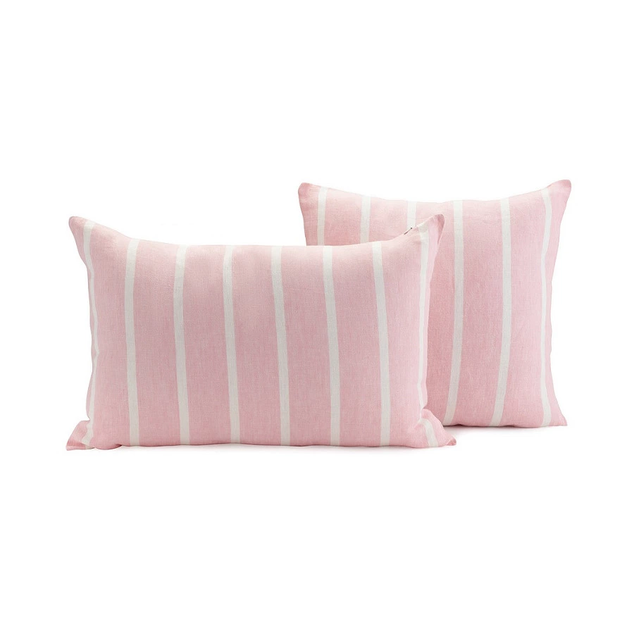 Чехол для подушки Tkano Essential 45х45 см, 100% лен, цвета пыльной розы