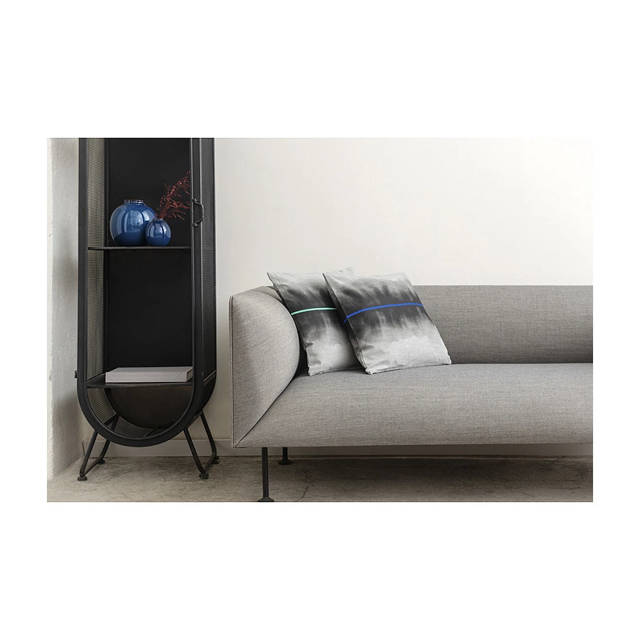 Чехол для подушки Tkano Slow Motion, 45х45 см, 100% хлопок, мятный