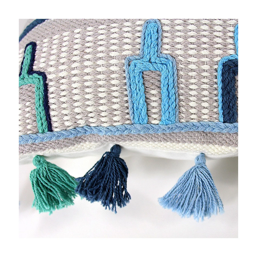 Чехол для подушки Tkano Ethnic 30х60 см, 100% хлопок, мультиколор