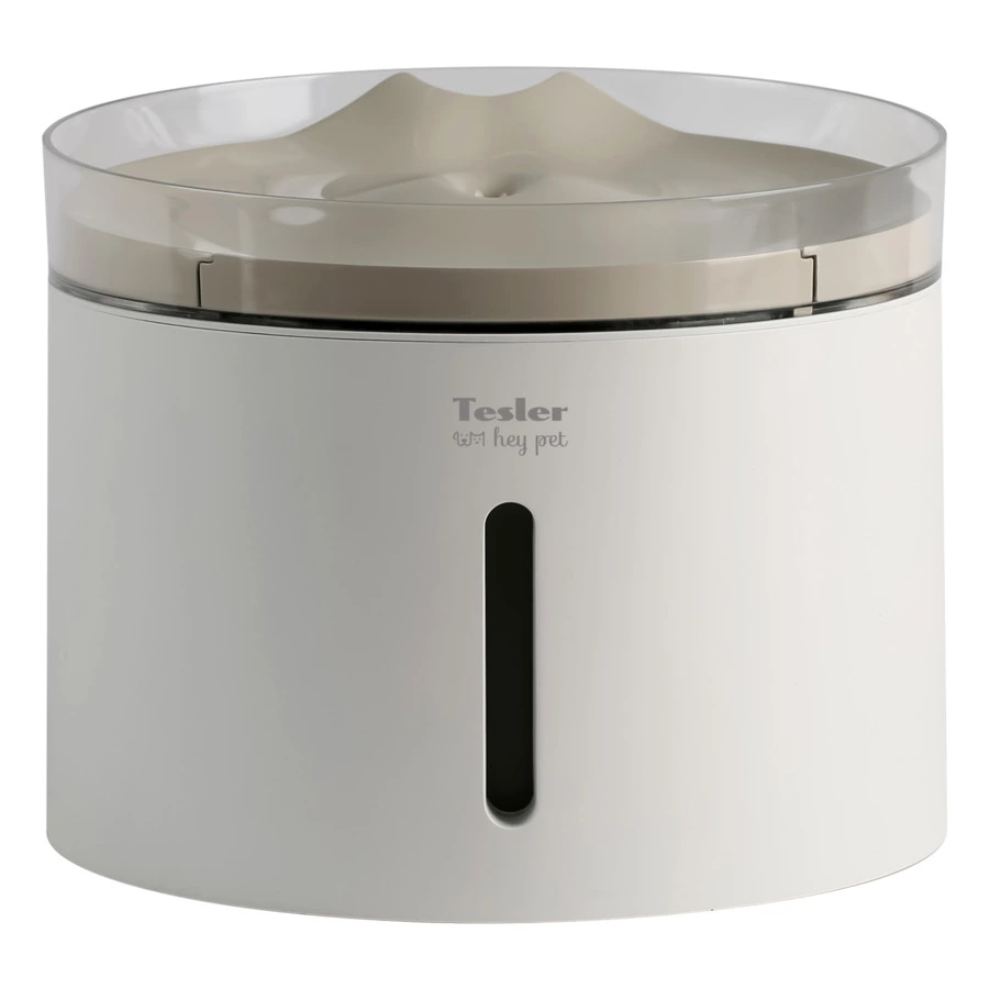 Автопоилка TESLER PSW-001 на 1,7л, управление по Wi-Fi, 2 ошейника с датчиками