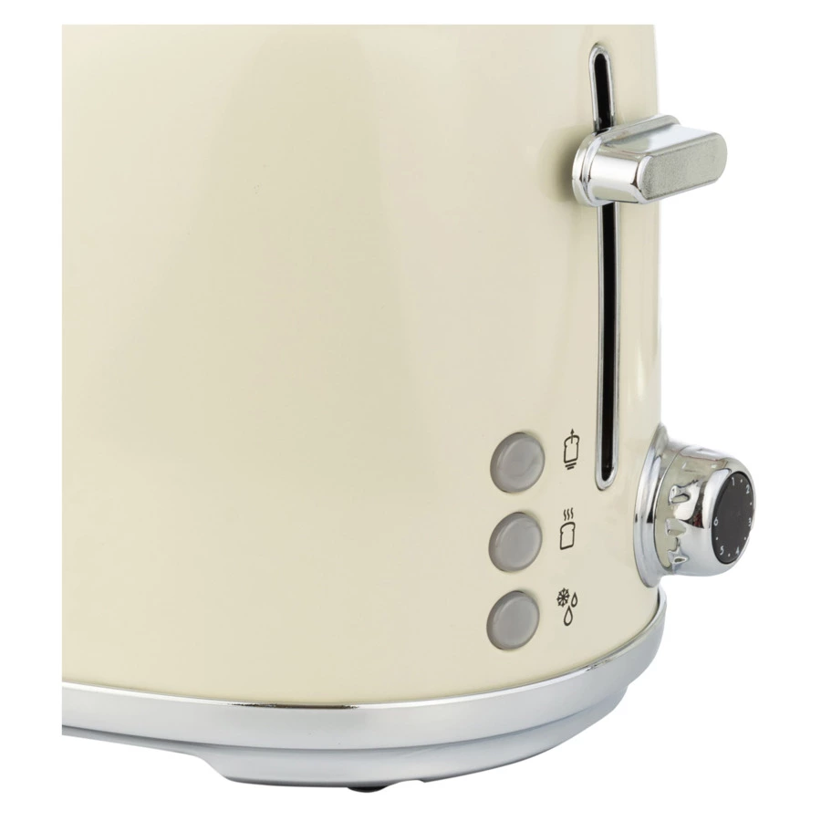 Тостер на 2 отсека TESLER Margherita TT-430 BEIGE 39х16,7х18 см, бежевый