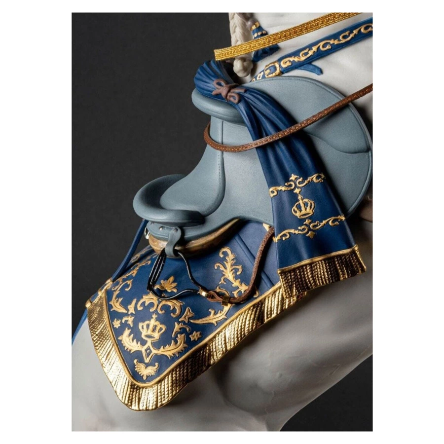 Фигурка Lladro Испанская чистокровная Высшая школа 44х61 см, фарфор, лимитированный выпуск