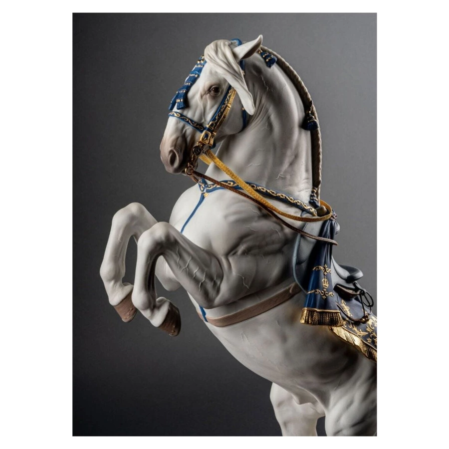 Фигурка Lladro Испанская чистокровная Высшая школа 44х61 см, фарфор, лимитированный выпуск