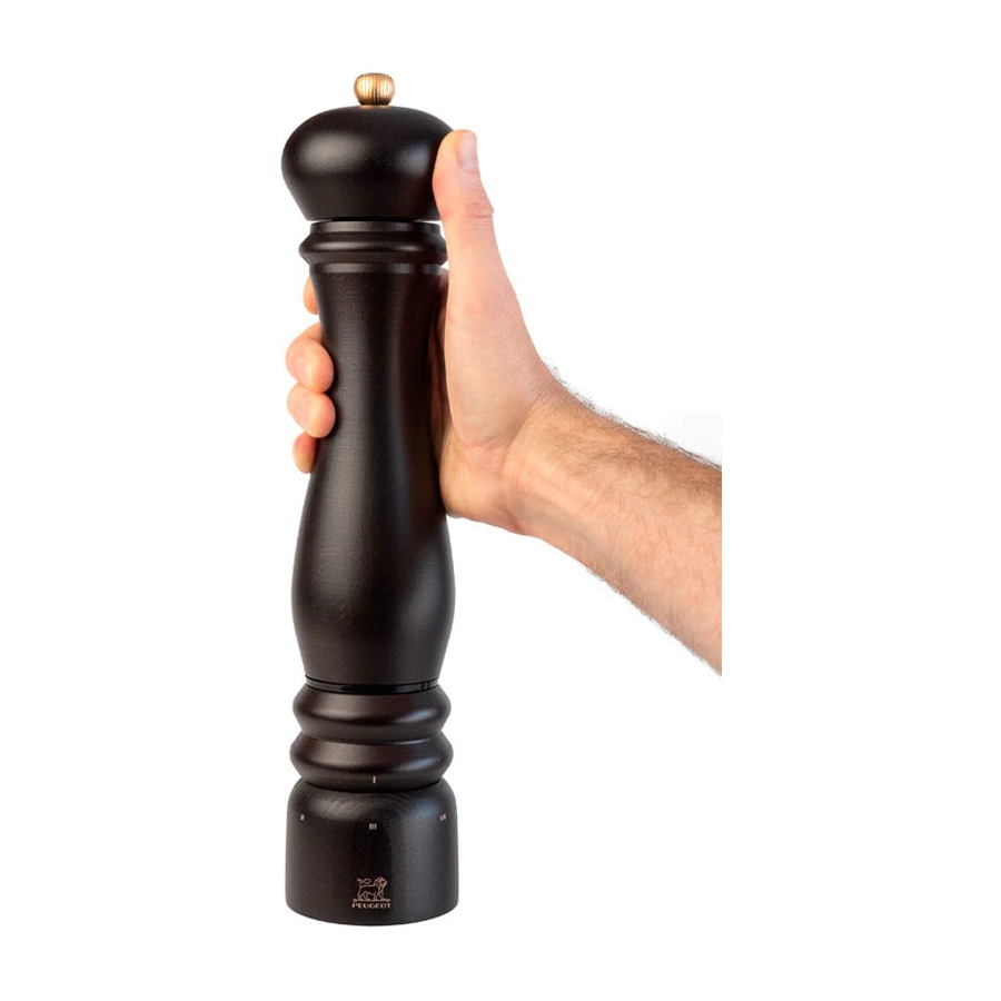 Мельница для соли электрическая Peugeot Paris 34 см, дерево, шоколад-Sale