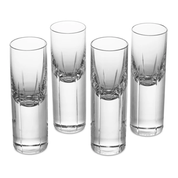 Набор стопок для водки Krosno Готика 30 мл, 4 шт, стекло