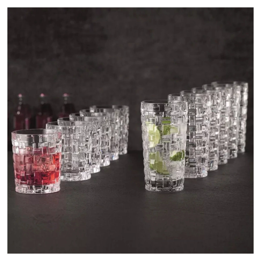 Набор 12 стаканов Nachtmann Bossa Nova 395 мл, 330 мл, хрусталь бессвинцовый, п/к