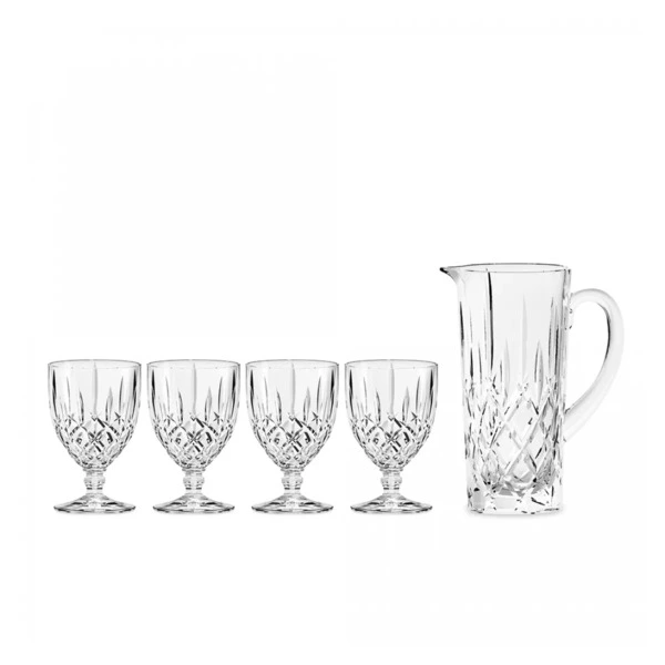 Набор для коктейлей кувшин Nachtmann Noblesse, кувшин и 4 фужера, хрусталь бессвинцовый, п/к