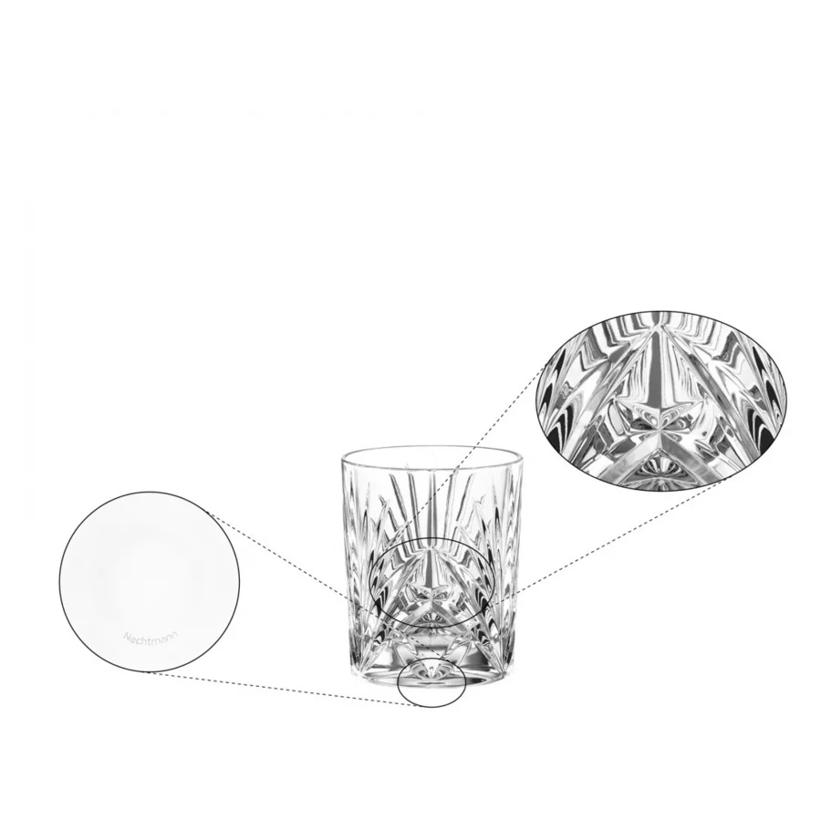 Стакан для виски Nachtmann PALAIS 288 мл, стекло хрустальное