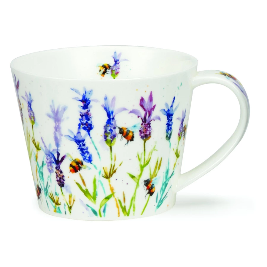 Блюдце для чашки чайной Dunoon Пчелки труженицы Айлей 16 см, фарфор костяной