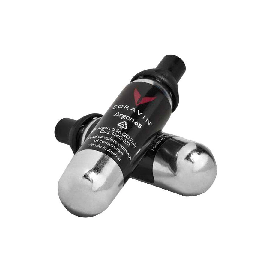 Набор капсул с газом Аргон для Coravin 9,5х6,5х4,5 см, 6 шт