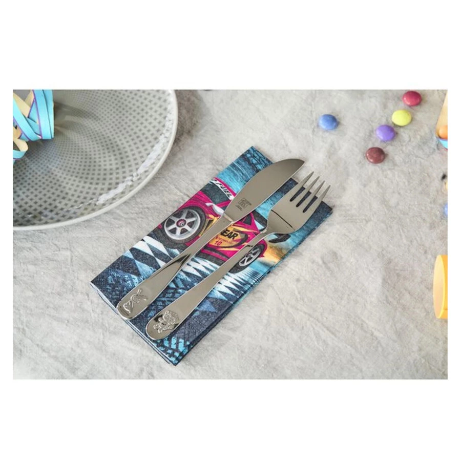 Набор детских столовых приборов Zwilling Бино, 4 предмета, сталь нержавеющая