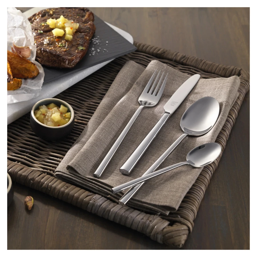 Набор столовых приборов Zwilling Aberdeen на 6 персон, 30 предметов, сталь глянцевая