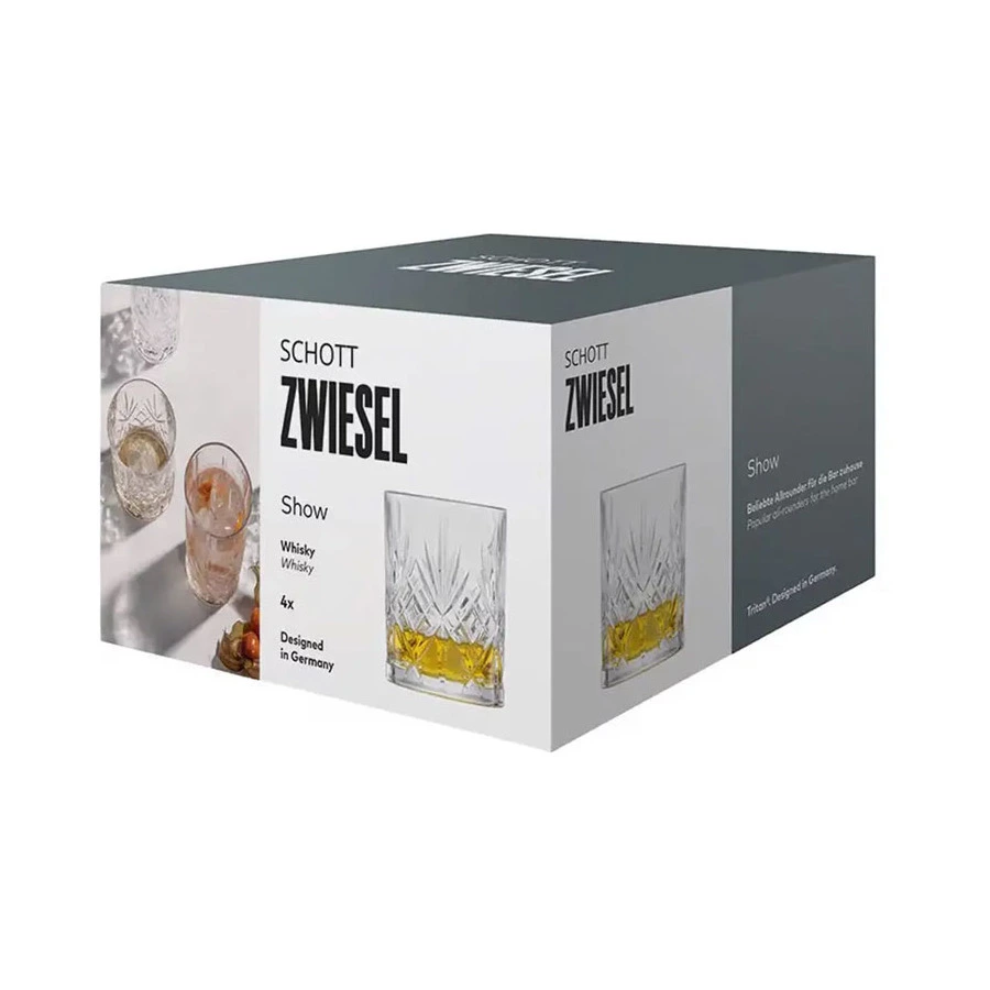 Набор стаканов для виски Schott Zwiesel Stage, 364 мл, 4 шт, стекло, п/к, 121879