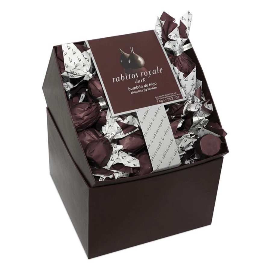 Инжир в темном шоколаде с трюфельным кремом Rabitos royale dark 1000г
