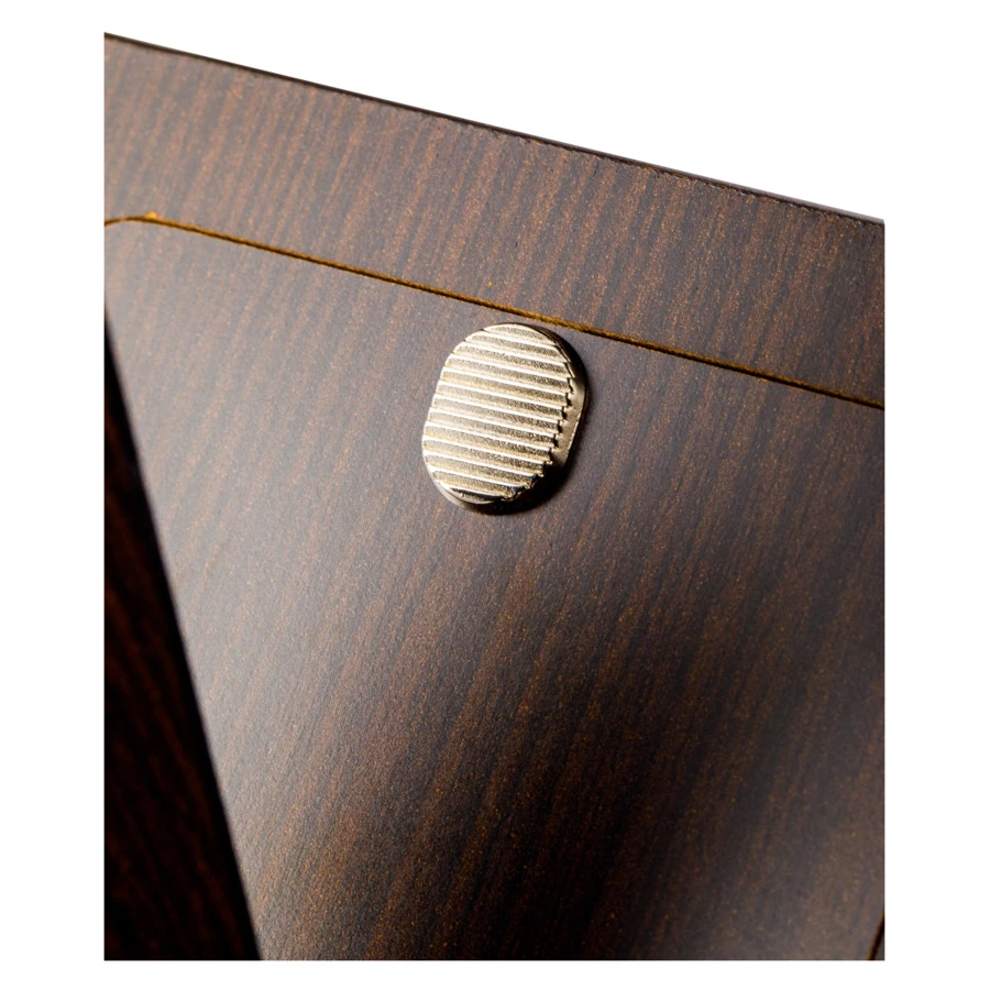 Рамка для фото Intersilver Полосы 9x13 см, алюминий с посеребрением