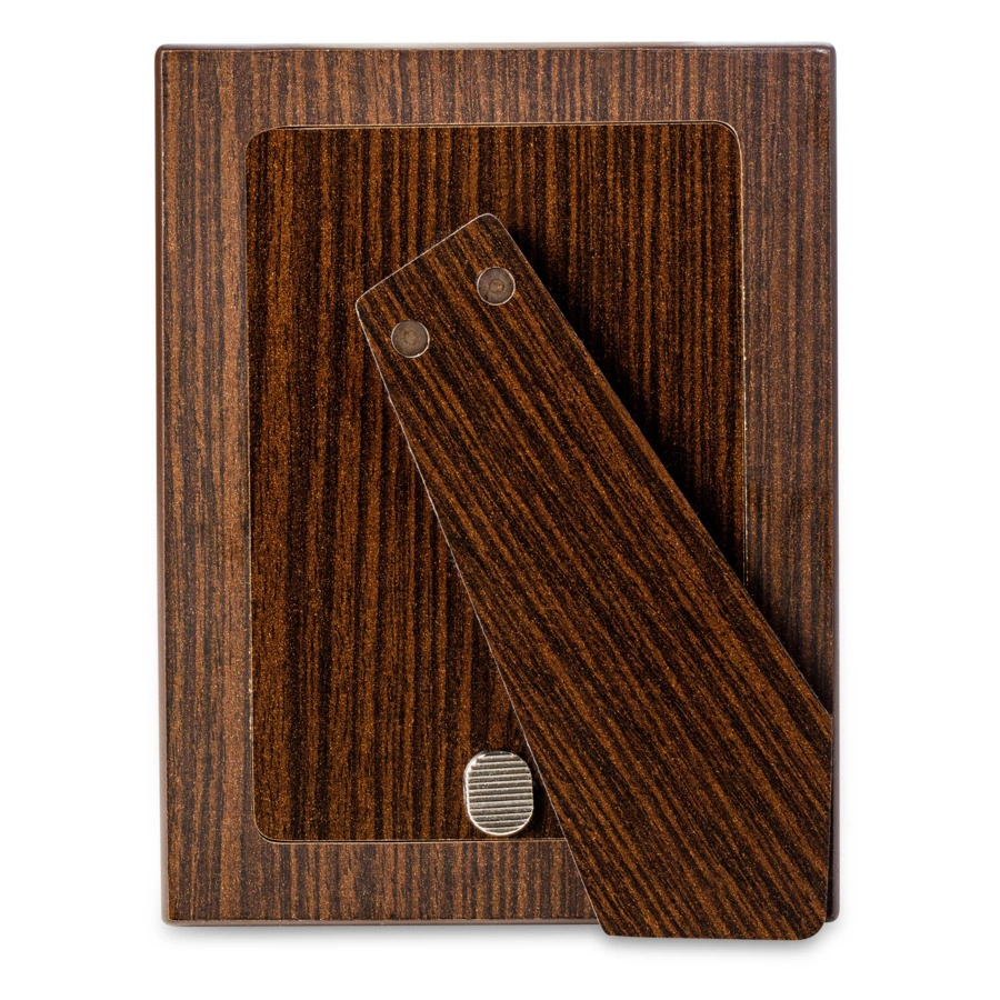 Рамка для фото Intersilver Полосы 9x13 см, алюминий с посеребрением