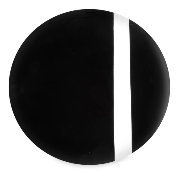 Блюдо круглое Riedel, хрусталь, черное-Sale