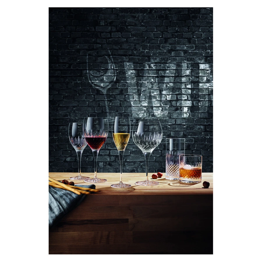 Набор бокалов для красного вина Luigi Bormioli Диаманте 520 мл, 4 шт, стекло хрустальное, п/к