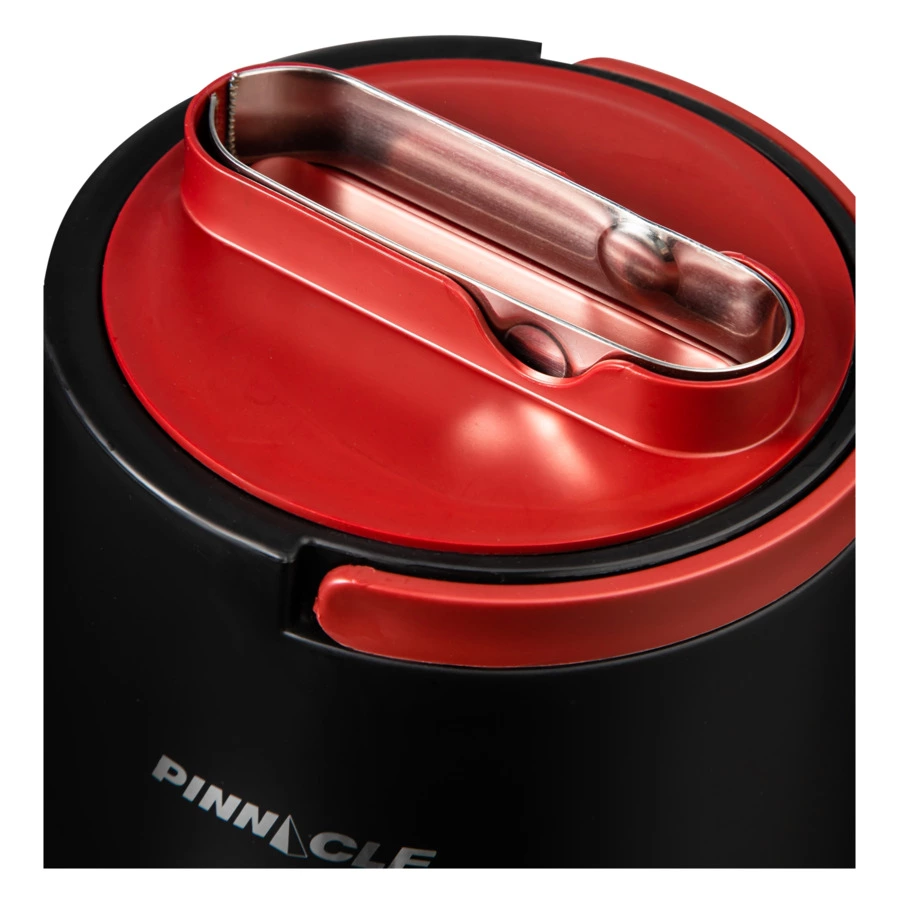 Термос для льда Pinnacle с щипцами 1,5 л, красная крышка